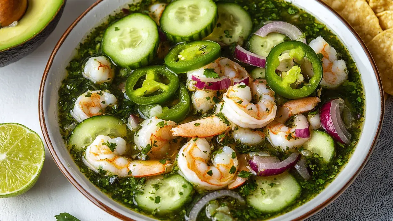 Shrimp Aguachile Ready!