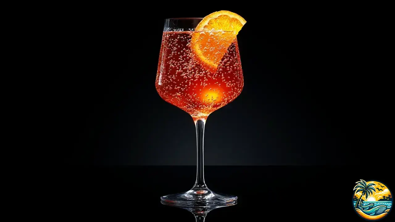 Aperol Spritz Mocktail