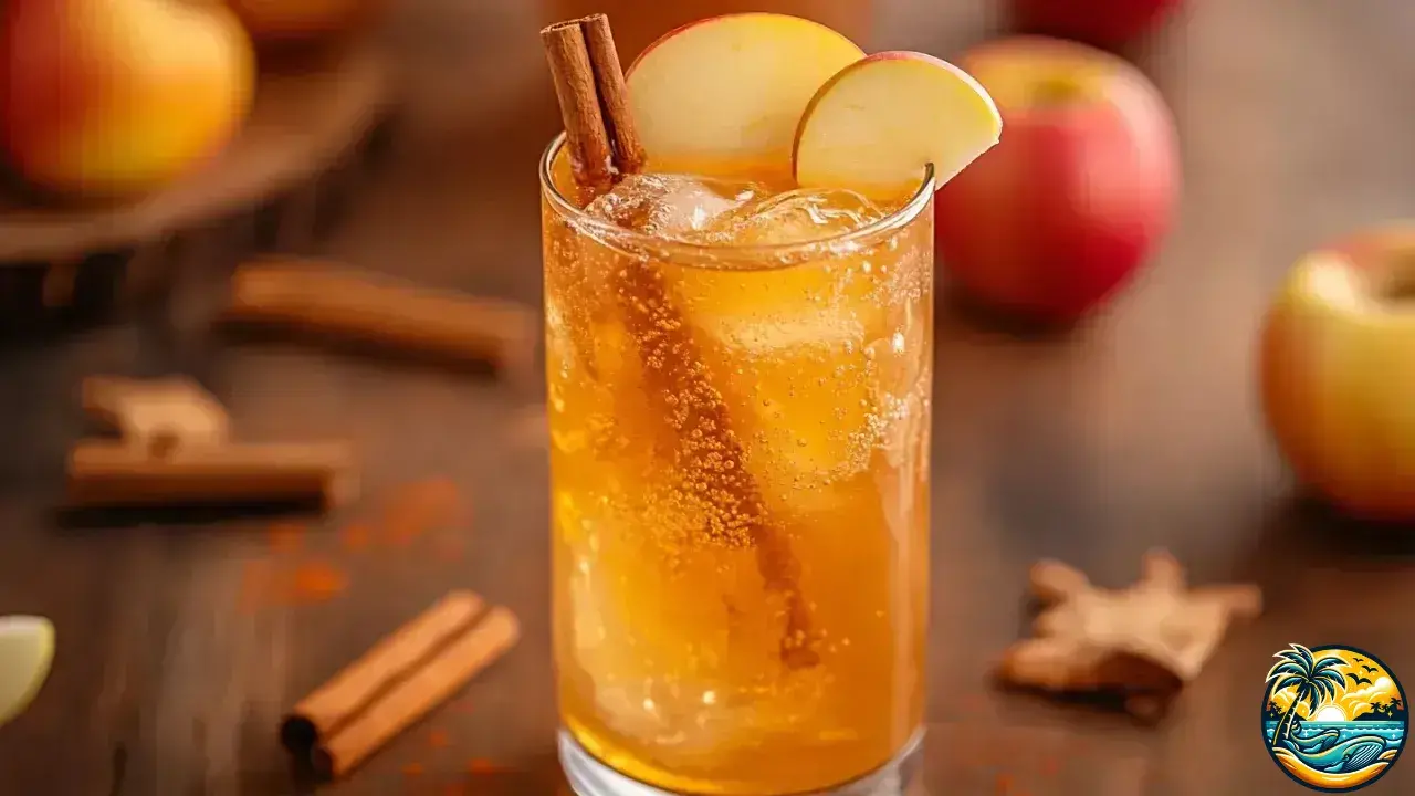 Apple Cider Fizz Mocktail