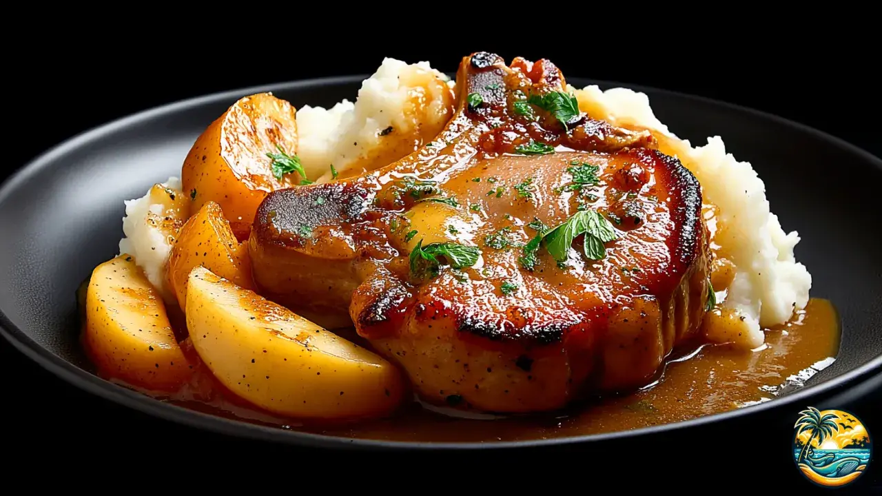 Applesauce Pork Chops