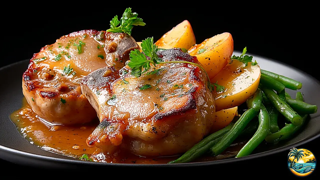 Applesauce Pork Chops