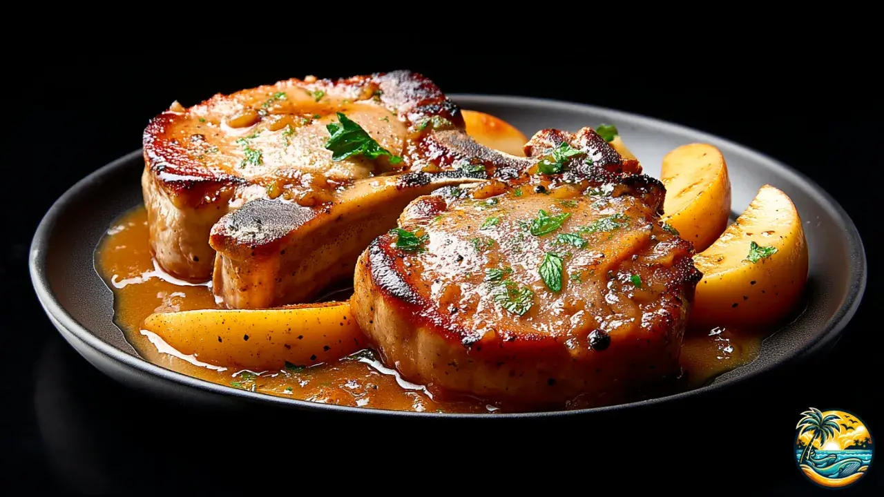 Applesauce Pork Chops
