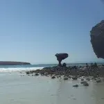 Watch out for the tide at Balandra Beach!