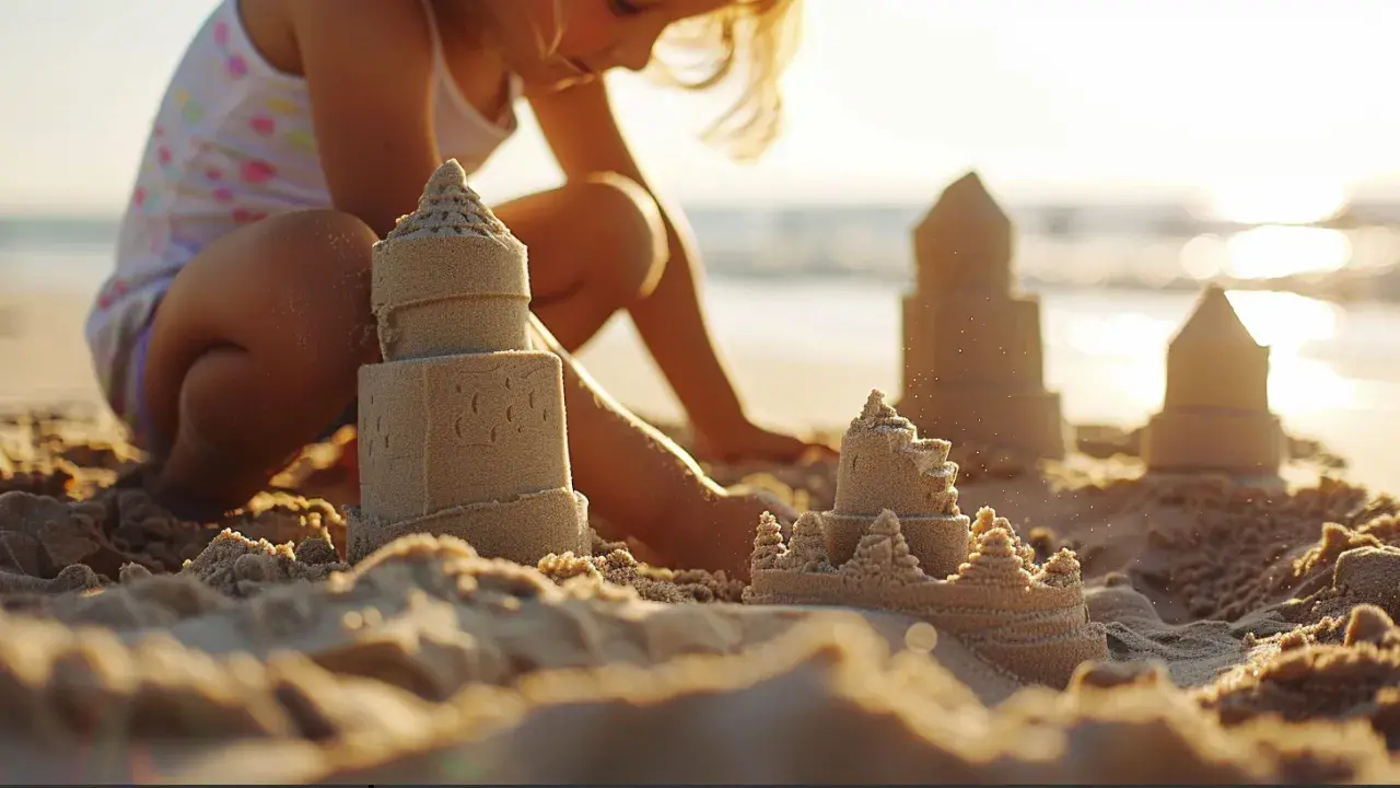 Beach Trip Activities: Sandcastle Building