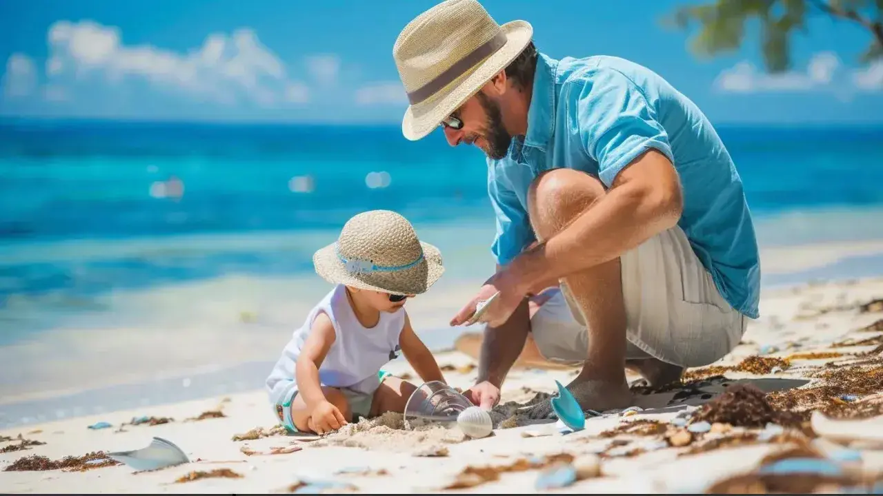 Beach Trip Activities: Treasure Hunt