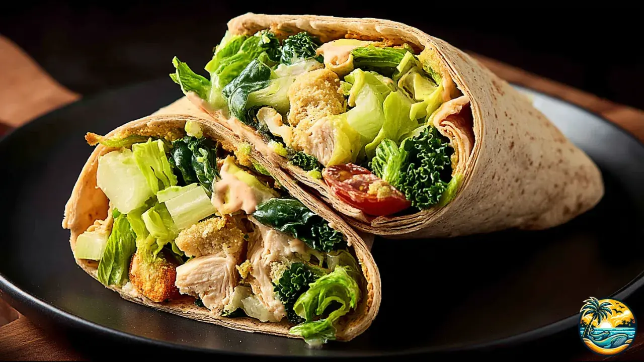 Chicken Caesar Wraps