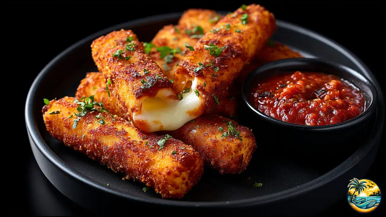 Crispy Mozzarella Sticks