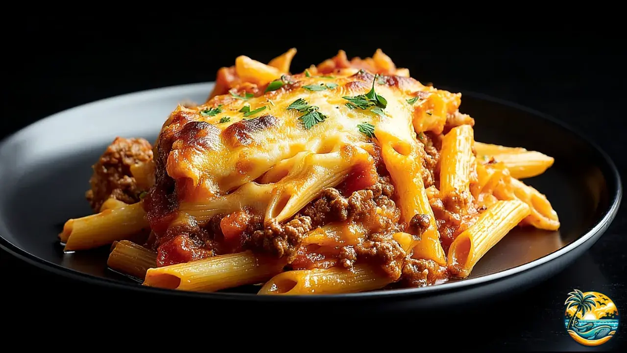 Crock Pot Baked Ziti