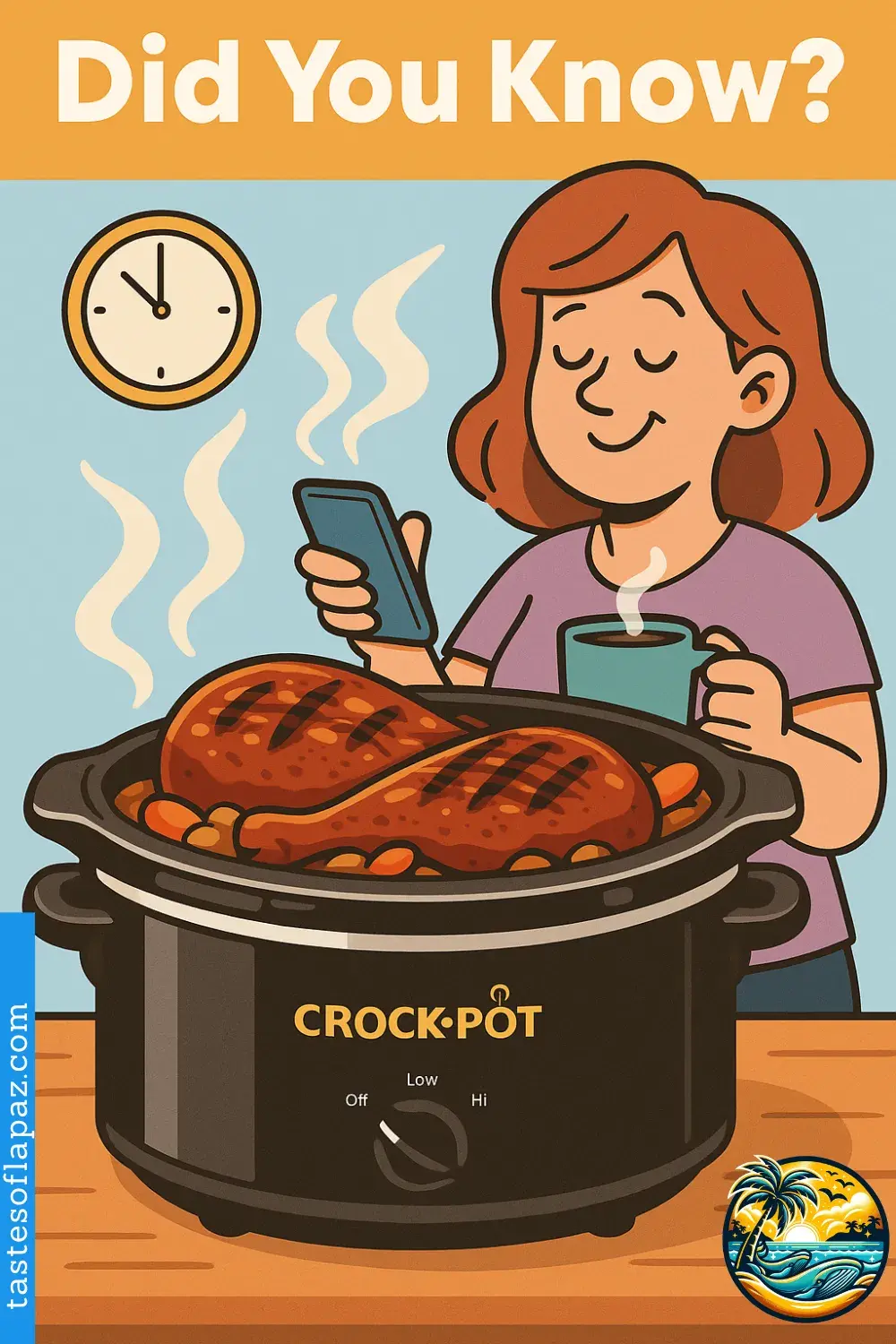 Crock Pot BBQ Chicken Thighs