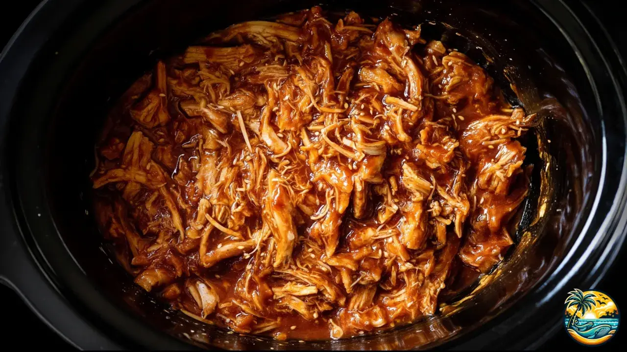 Crock Pot BBQ Pulled Chicken