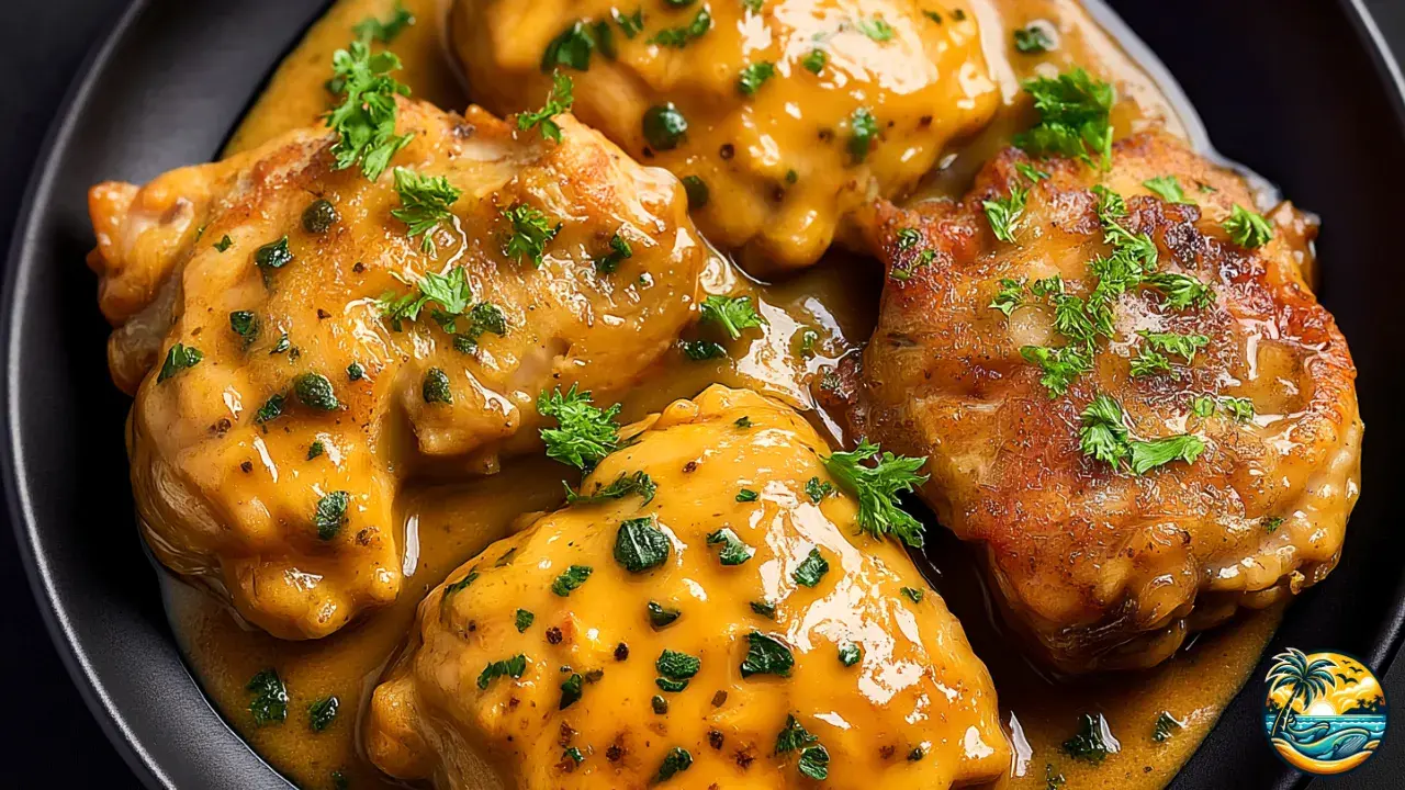Crock Pot Honey Mustard Chicken
