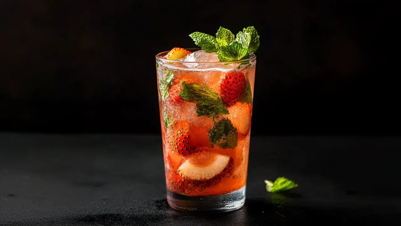 Strawberry Mojito Mocktail