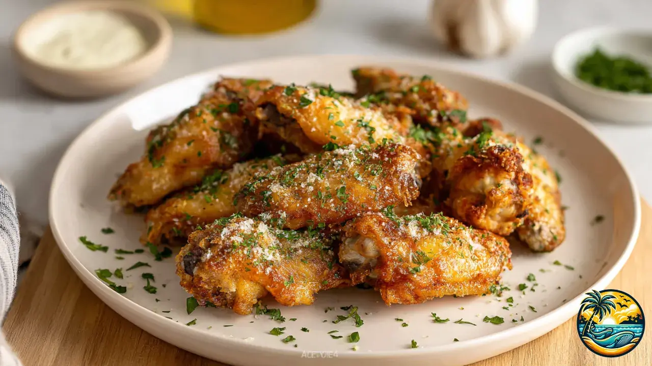Garlic Parmesan Chicken Wings