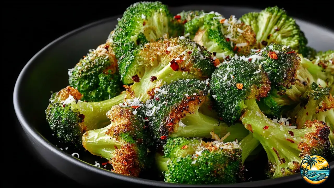 Garlic Parmesan Roasted Broccoli