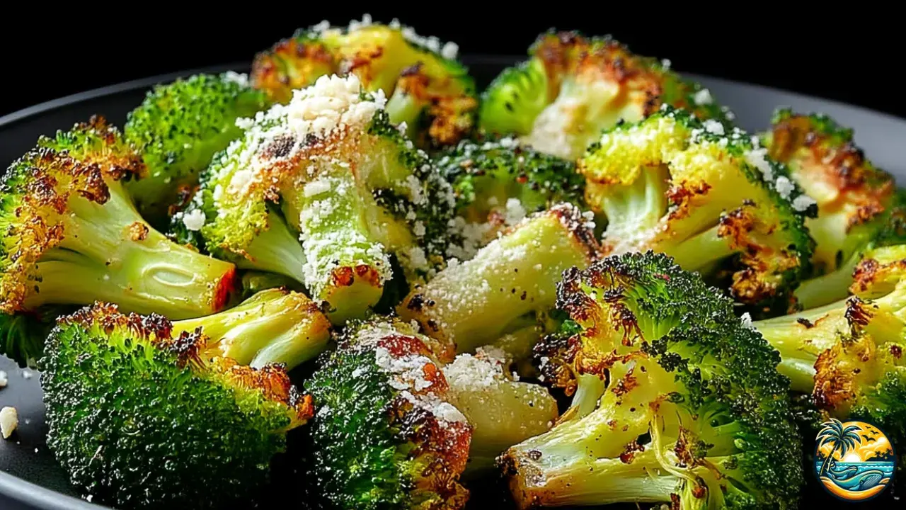 Garlic Parmesan Roasted Broccoli