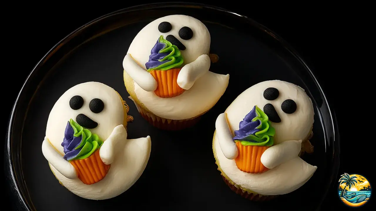 Halloween Ghost Cupcakes