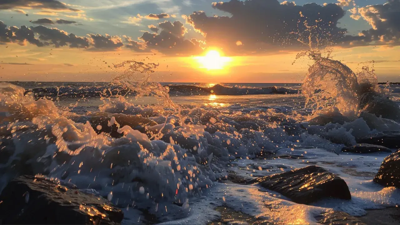 The motion of the waves