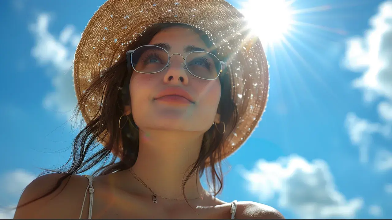 The sun in La Paz can be intense.