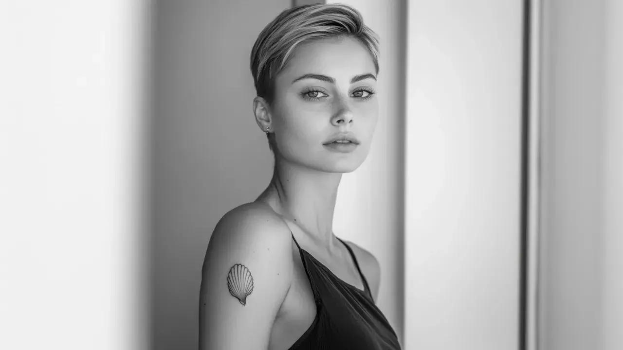 Ocean-Inspired Minimalist Tattoos 