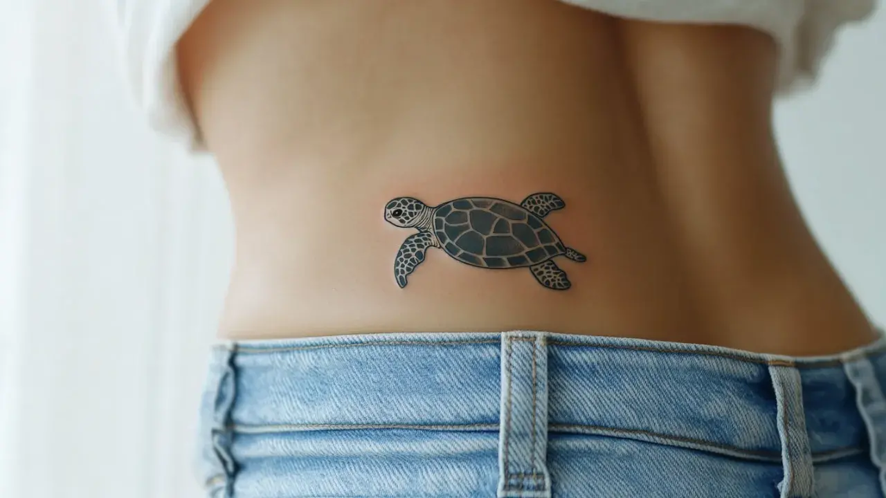 Stylized Sea Turtle 