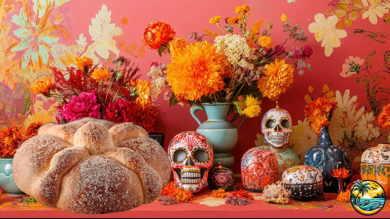 Pan de Muerto. Day of the Dead Bread
