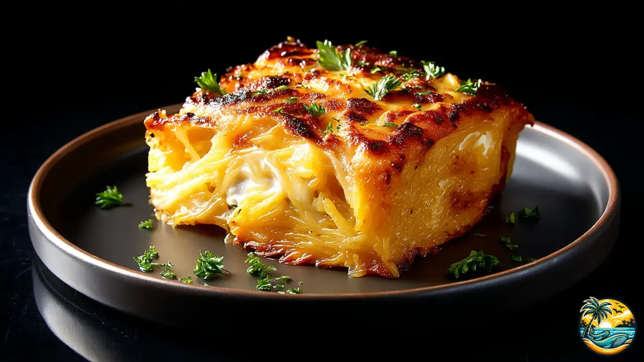 Parmesan Spaghetti Squash Gratin