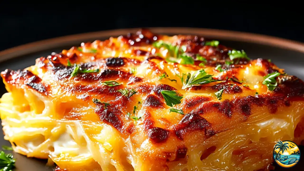 Parmesan Spaghetti Squash Gratin