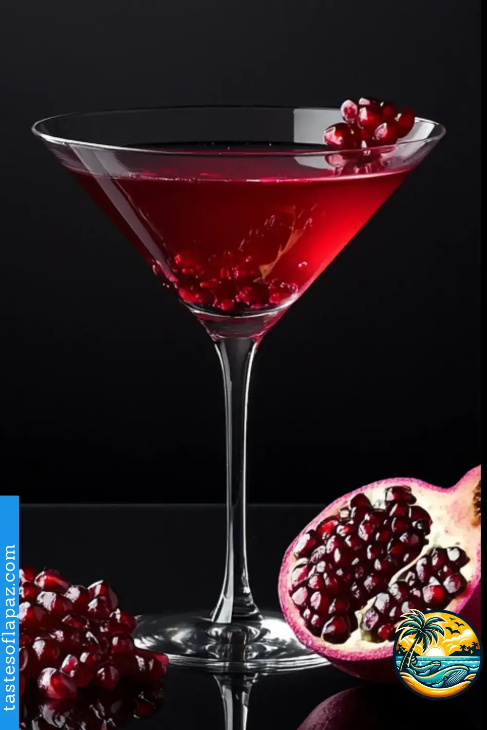 Pomegranate Martini Mocktail