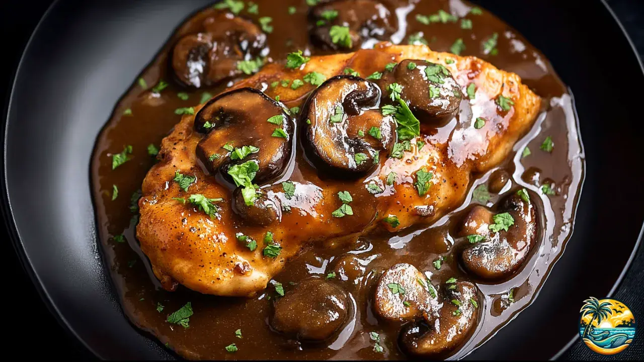 Slow Cooker Chicken Marsala