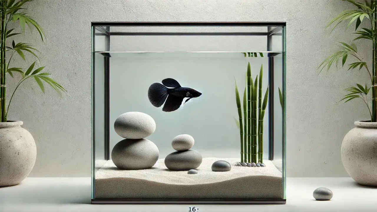 Minimalist Zen Aquarium