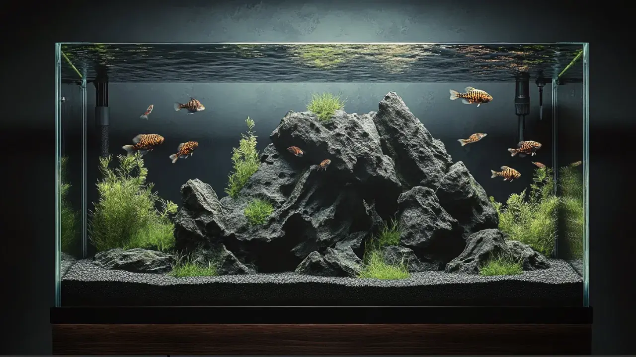 Volcanic Rock Aquarium