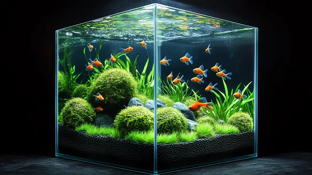 Freshwater Nano-Cube Aquarium