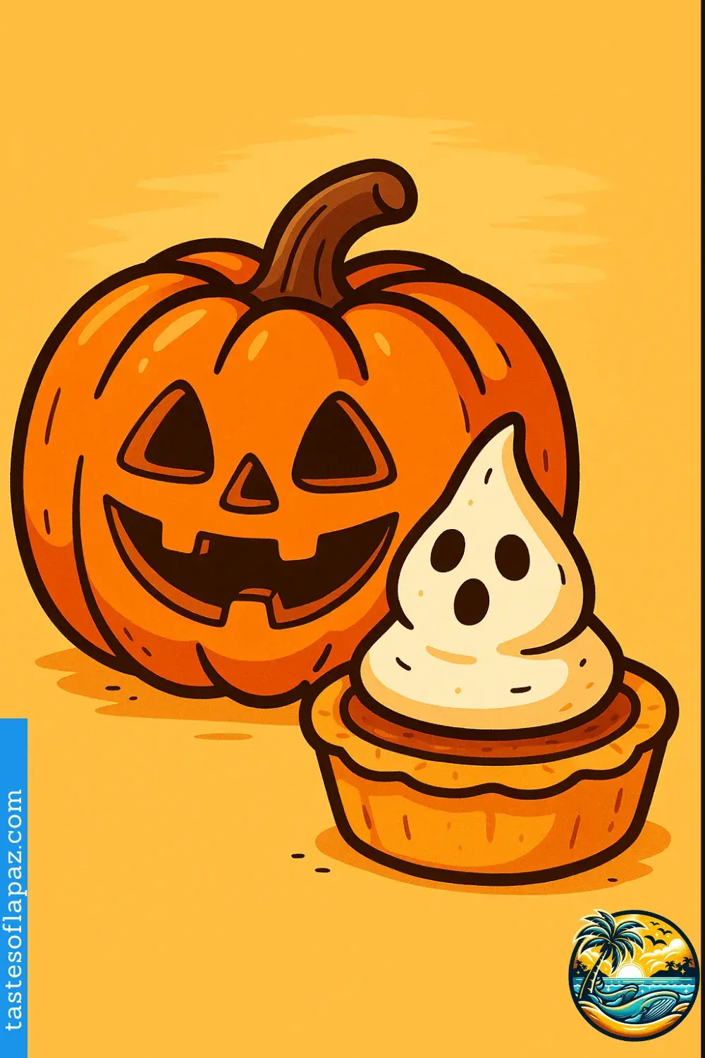 Spooky Mini Pumpkin Pies