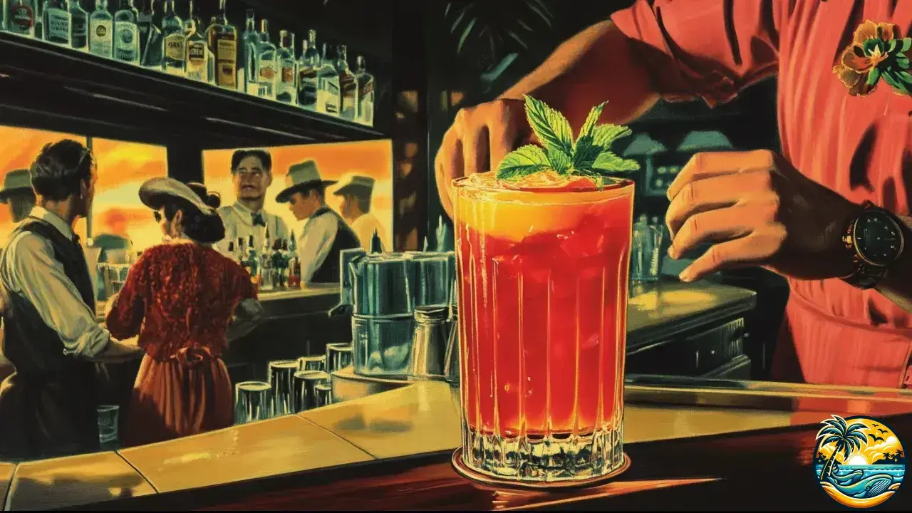 Tequila Sunrise Cocktail