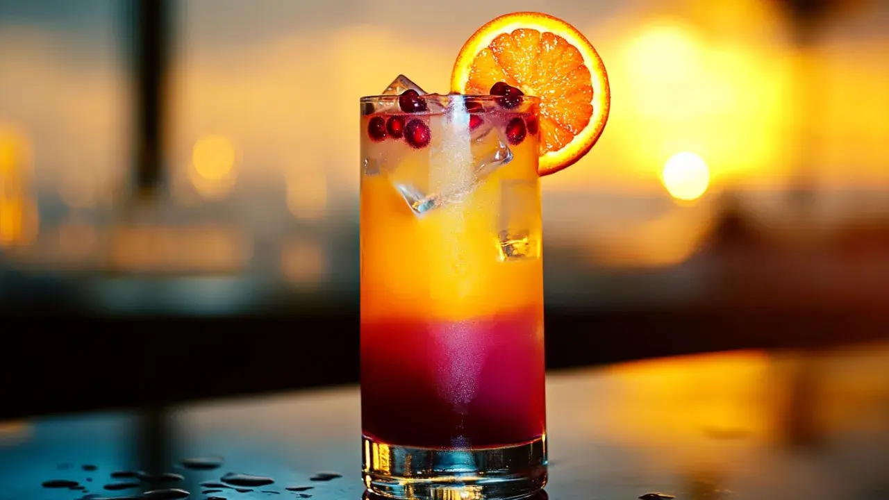 Sunset Mocktail